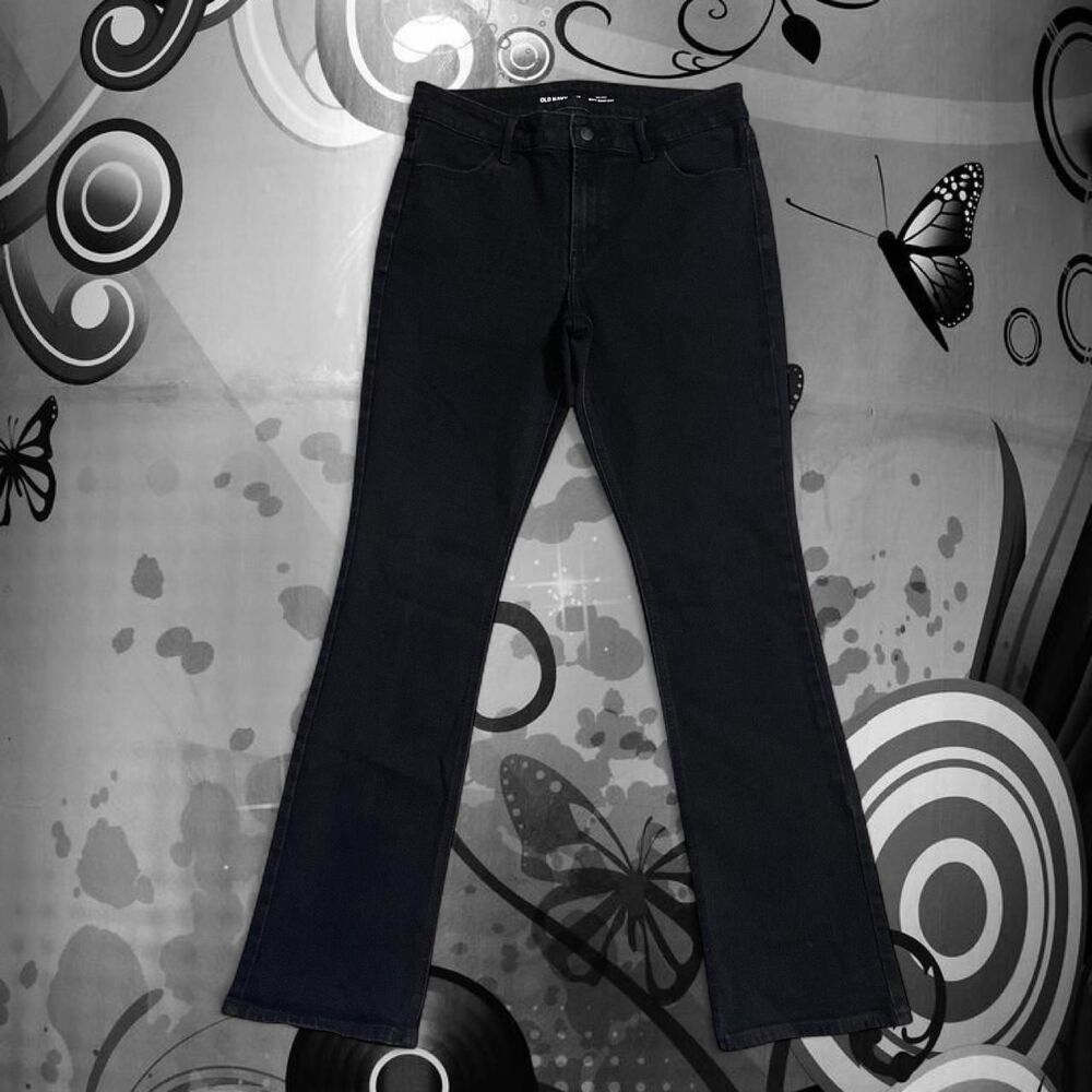 Old-navy Women's Black and Navy Jeans